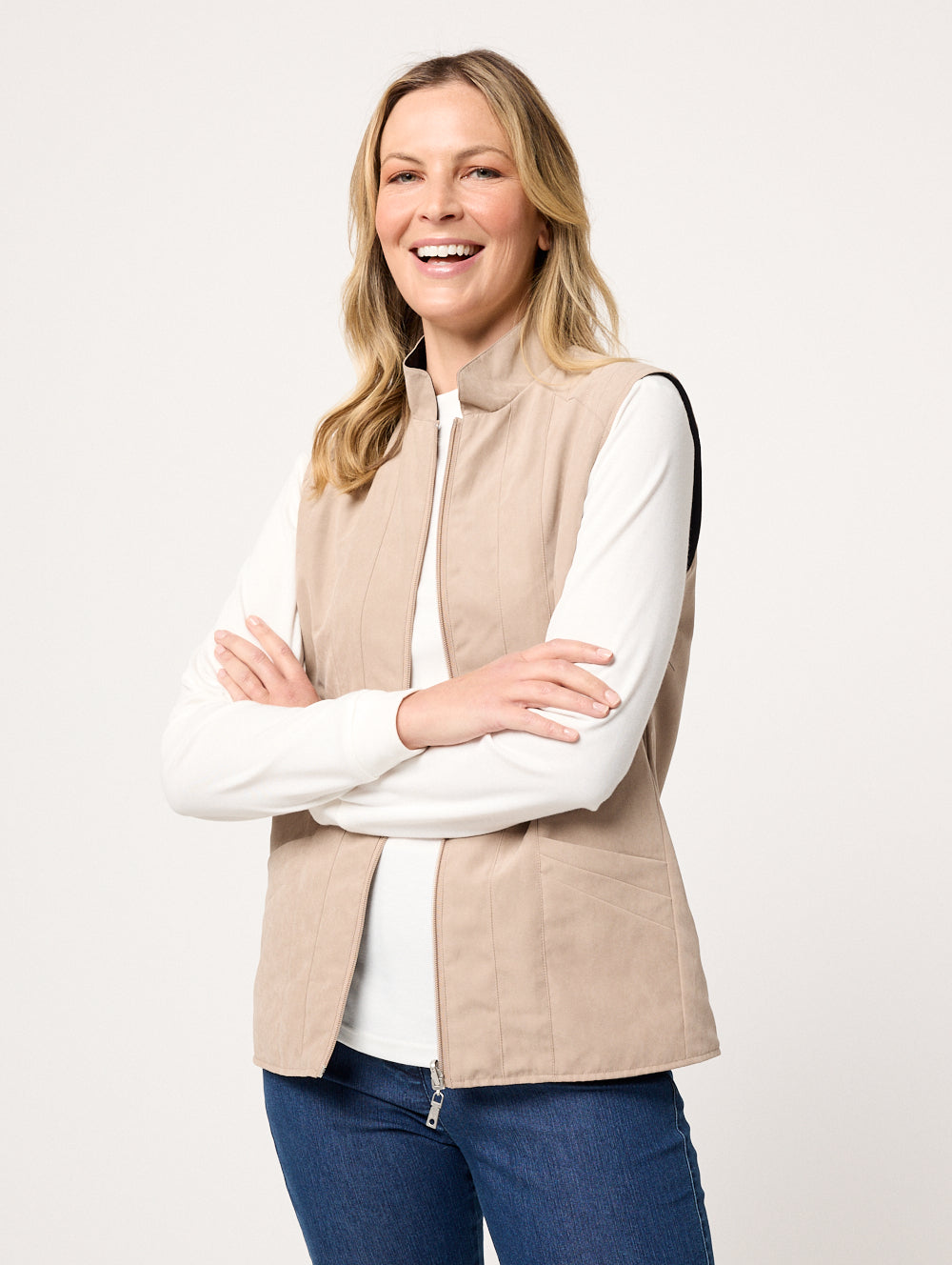 Microfibre Reversible Vest-Tactilefable