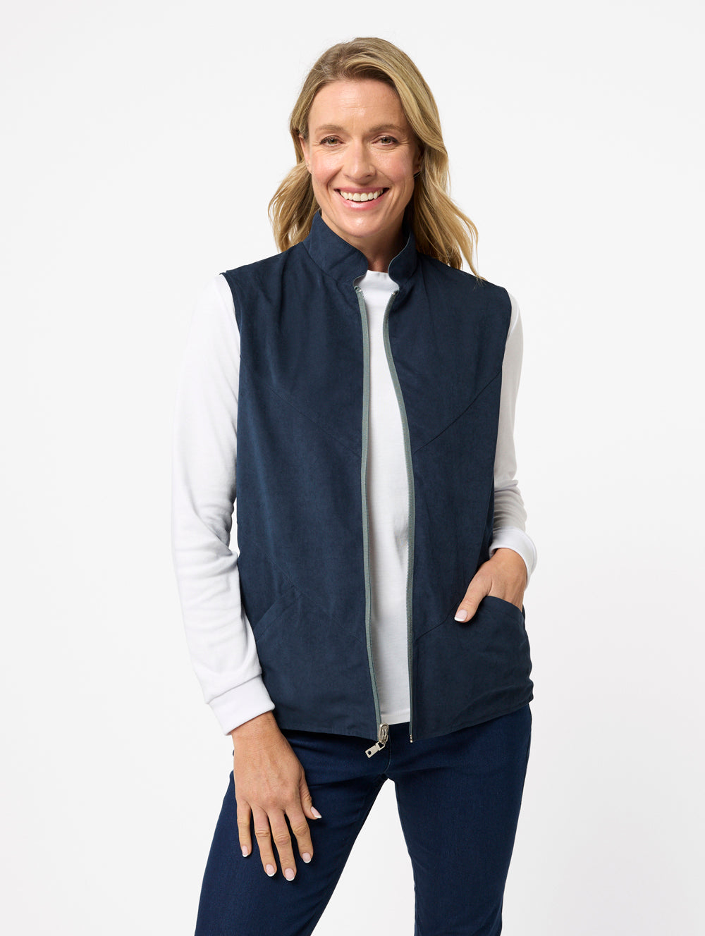Microfibre Reversible Vest-Tactilefable