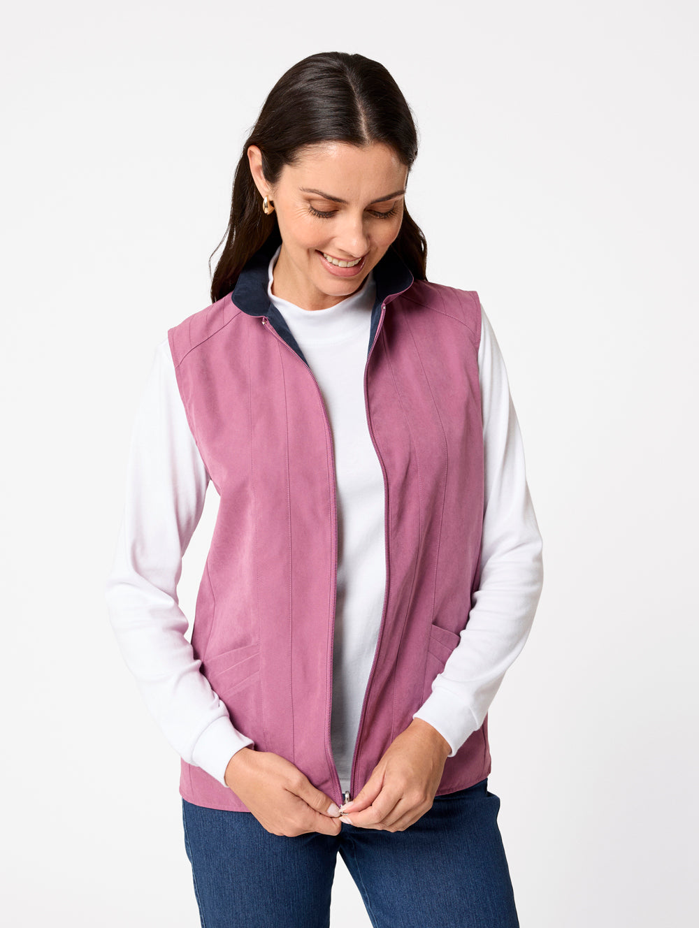 Microfibre Reversible Vest-Tactilefable