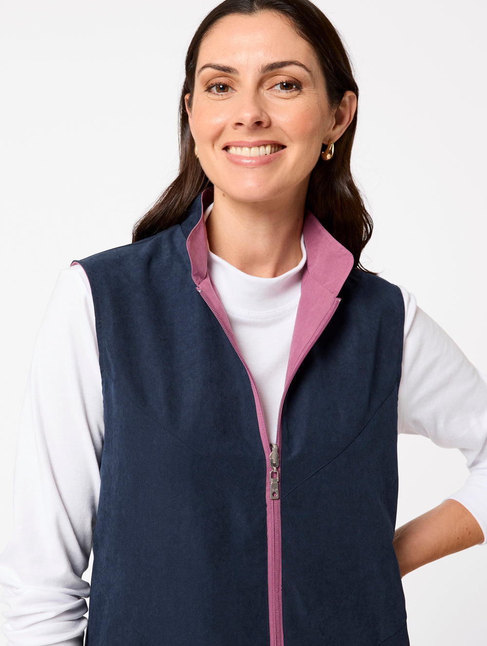 Microfibre Reversible Vest-Tactilefable