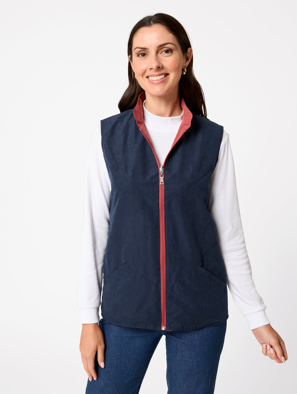Microfibre Reversible Vest-Tactilefable