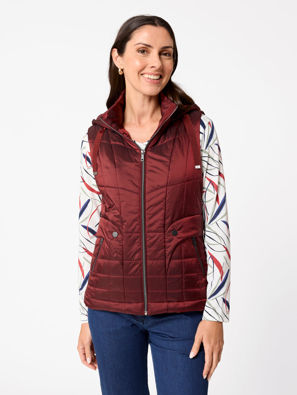 Amey Quilted Vest-Tactilefable