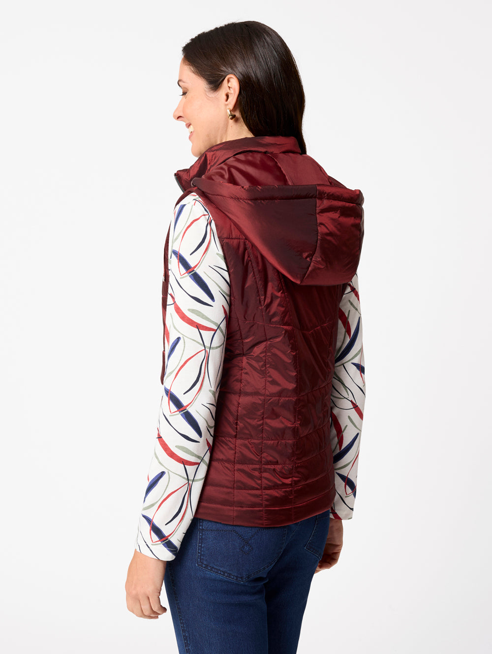 Amey Quilted Vest-Tactilefable