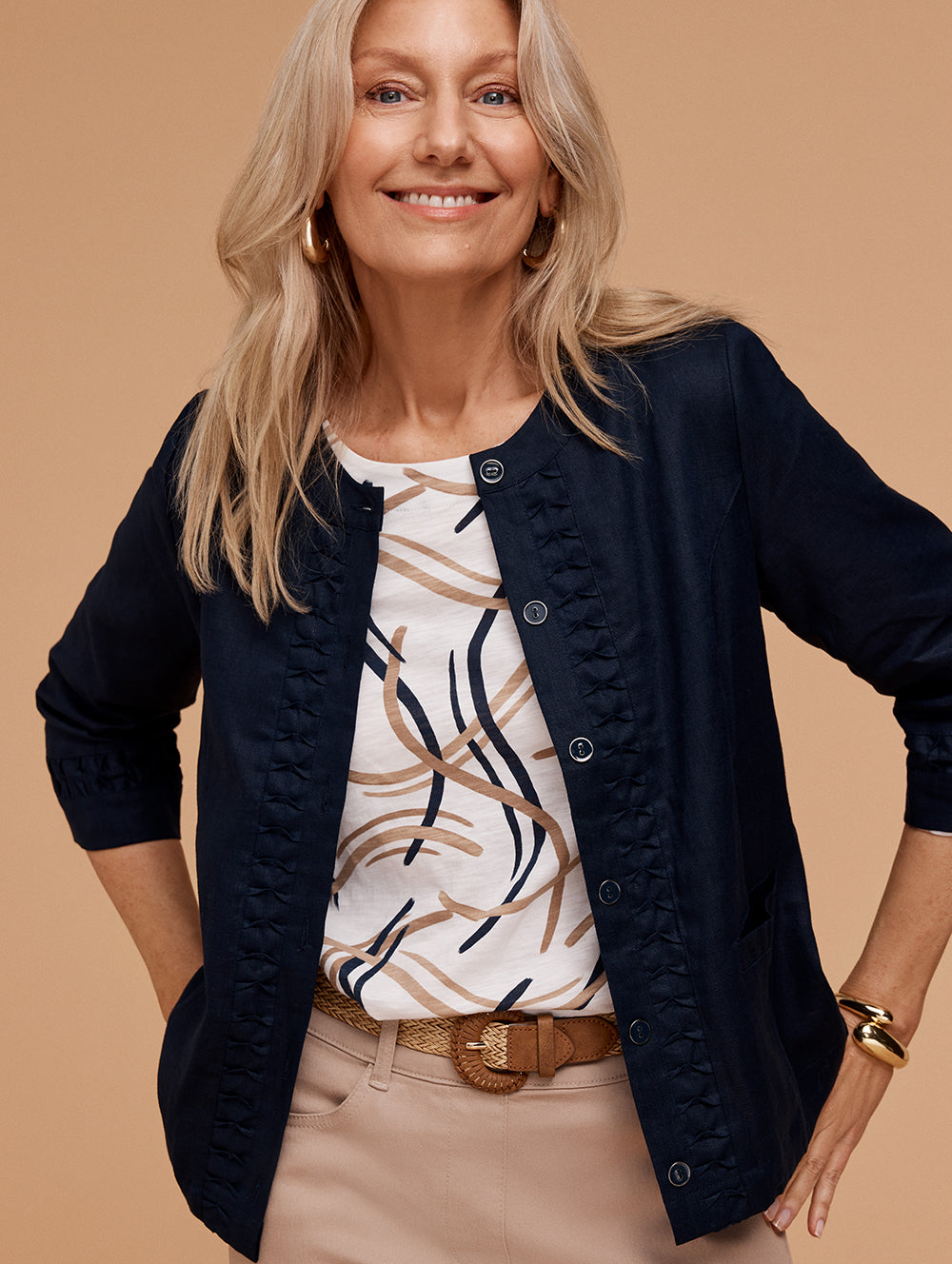Monty Pintuck Jacket-Tactilefable