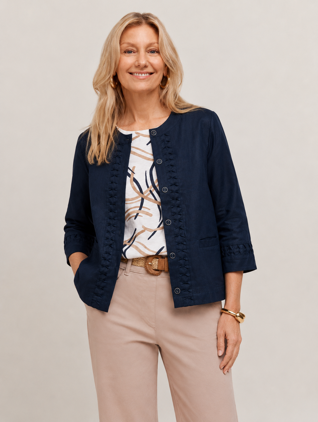 Monty Pintuck Jacket-Tactilefable
