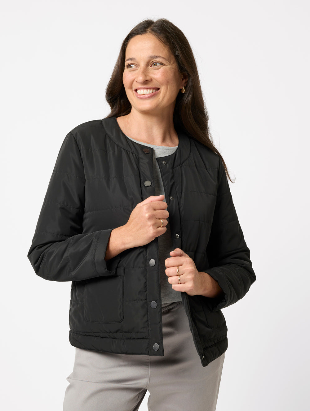 Leah Embroidered Quilt Jacket-Tactilefable