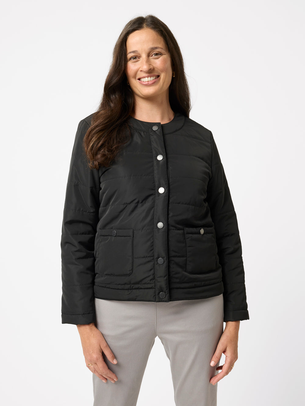 Leah Embroidered Quilt Jacket-Tactilefable