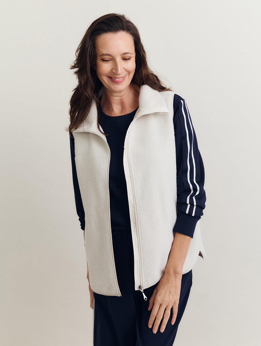 Kenzy Sherpa Vest-Tactilefable