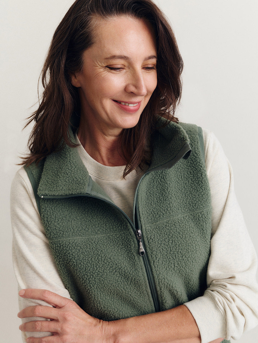 Kenzy Sherpa Vest-Tactilefable
