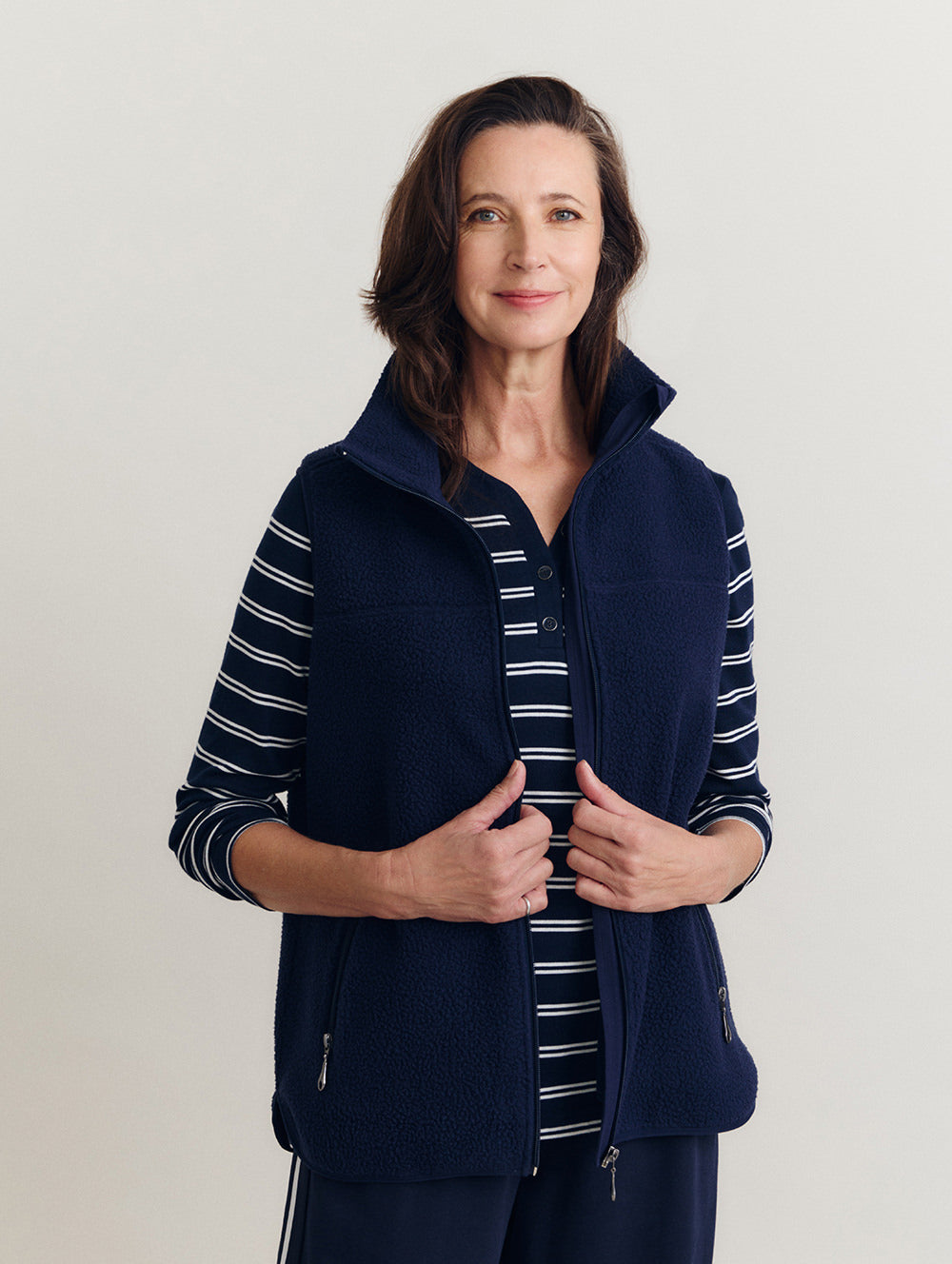 Kenzy Sherpa Vest-Tactilefable