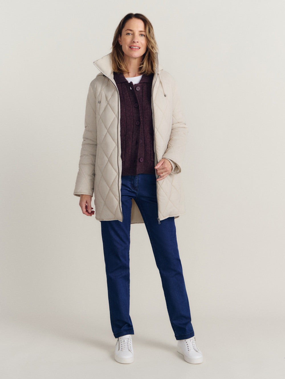 Carta Quilted Longline Jacket-Tactilefable