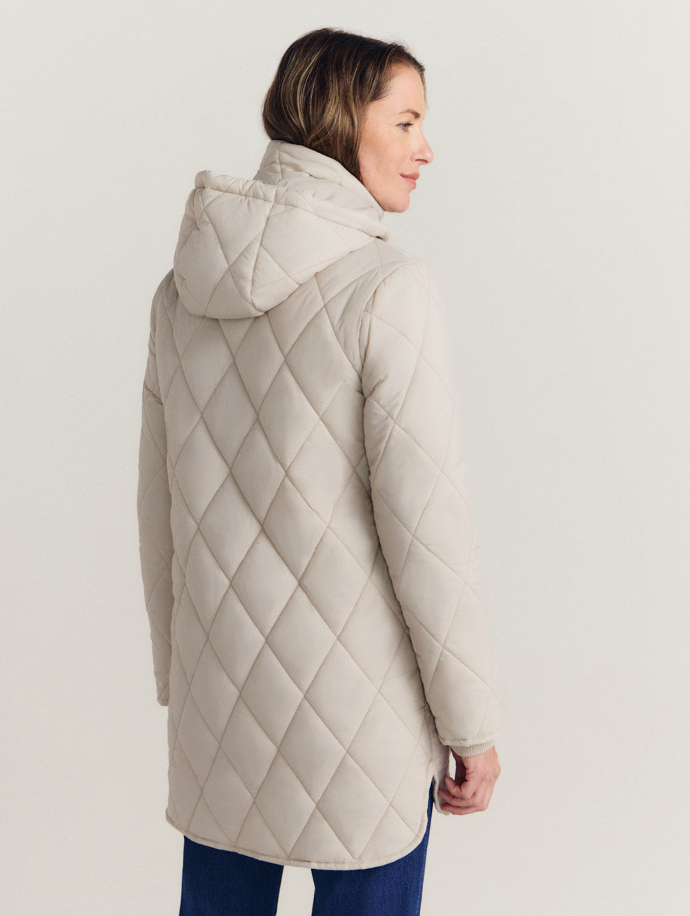 Carta Quilted Longline Jacket-Tactilefable