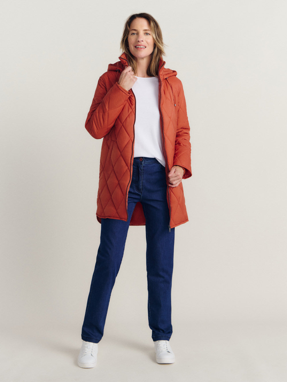 Carta Quilted Longline Jacket-Tactilefable