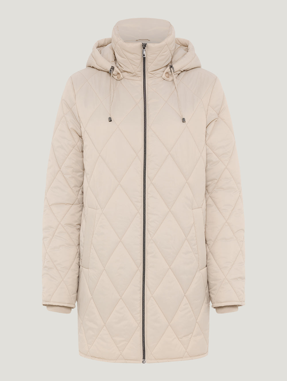 Carta Quilted Longline Jacket-Tactilefable