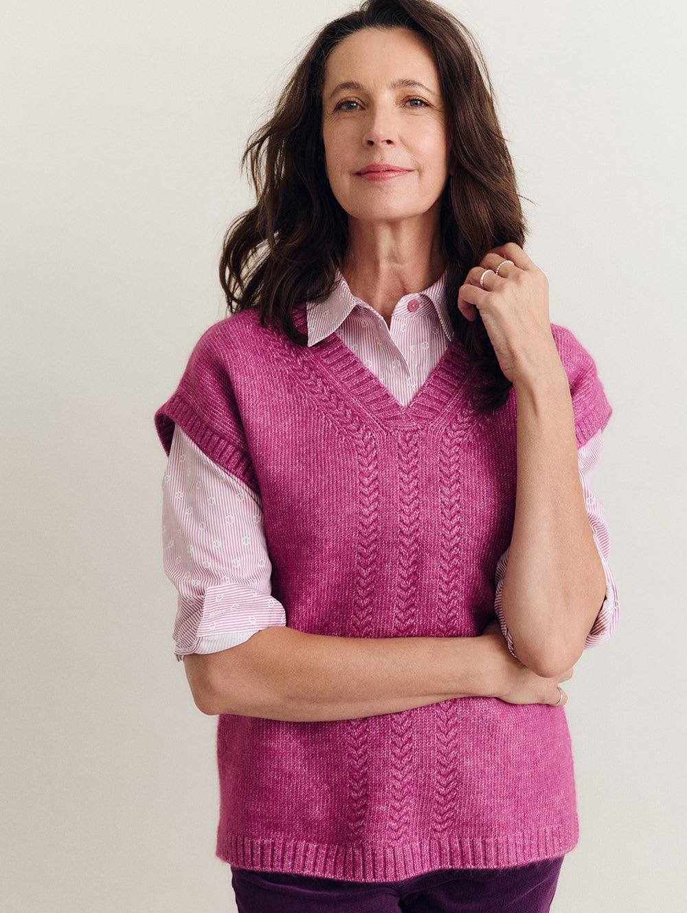 Eboney Knit Vest-Tactilefable