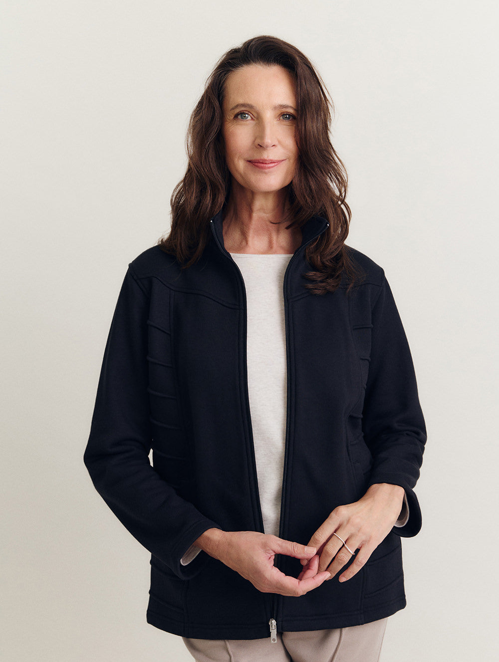 Santina Fleece Jacket-Tactilefable