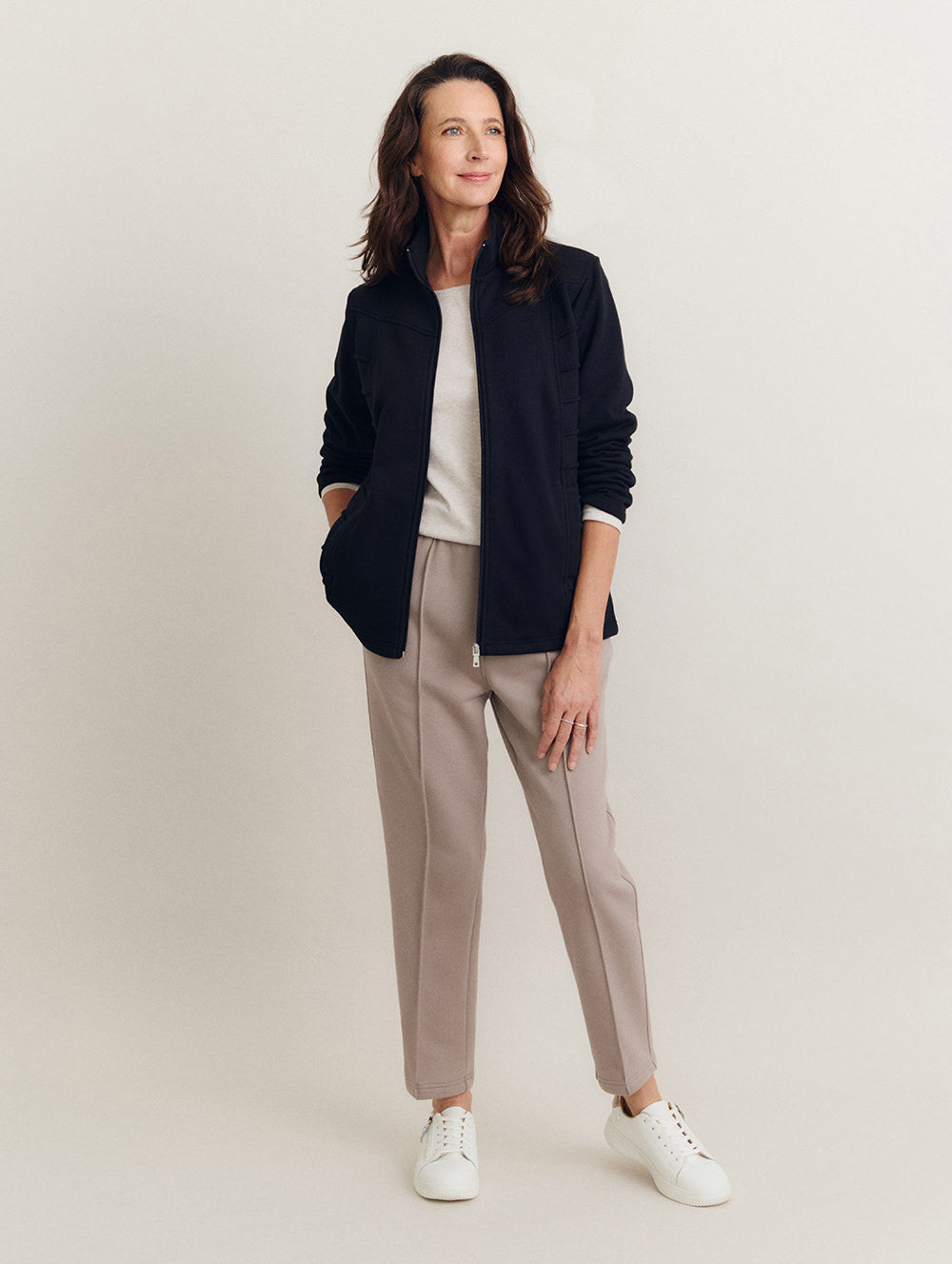 Santina Fleece Jacket-Tactilefable