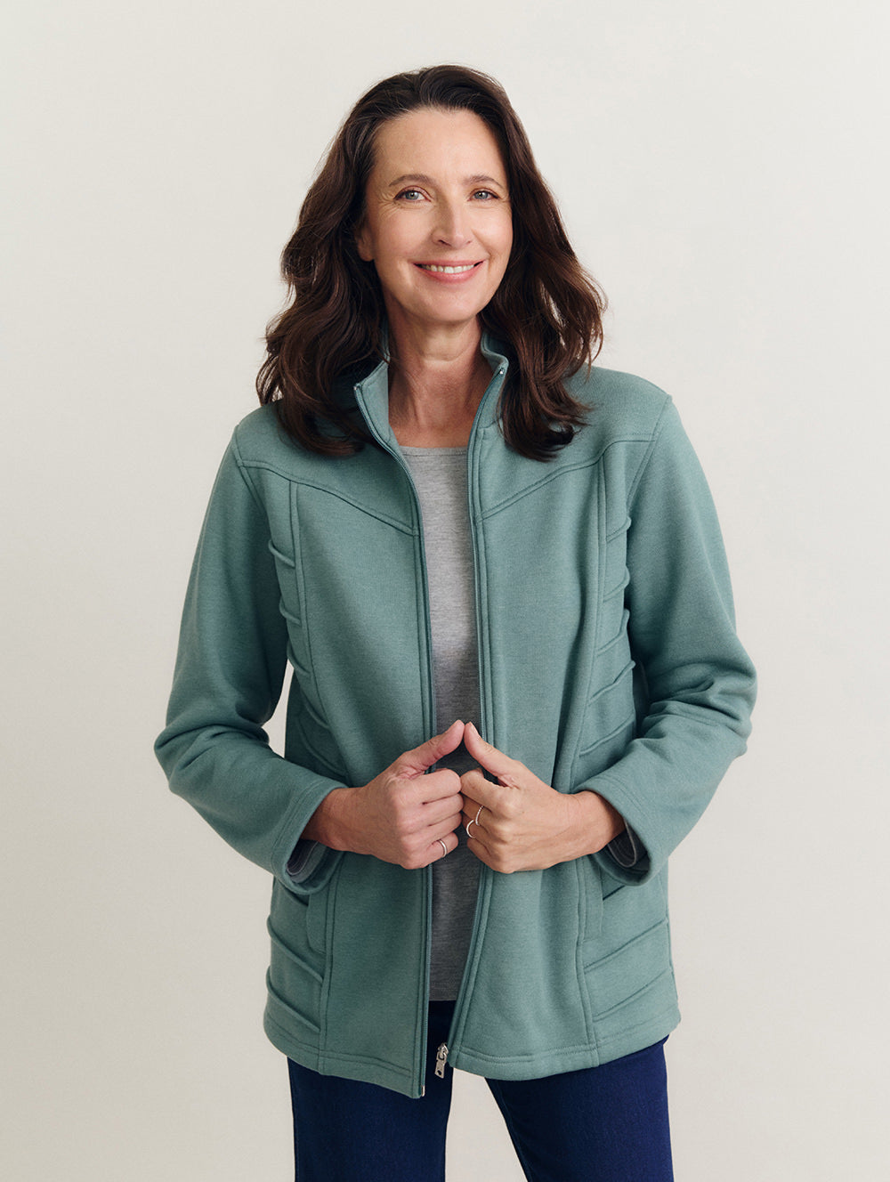Santina Fleece Jacket-Tactilefable