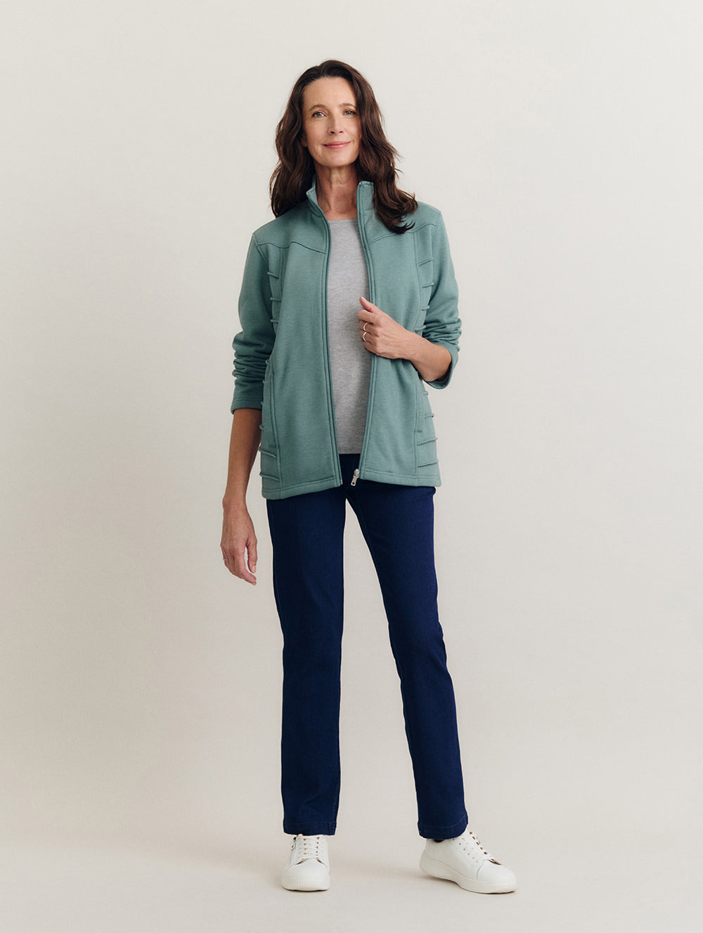 Santina Fleece Jacket-Tactilefable