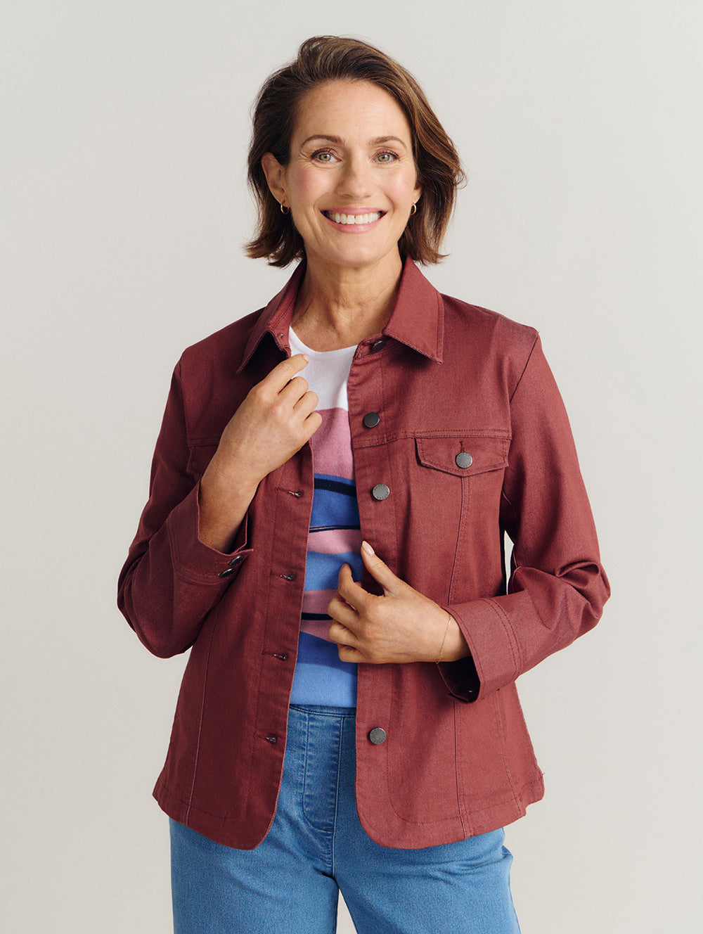 Intense Denim Jacket-Tactilefable