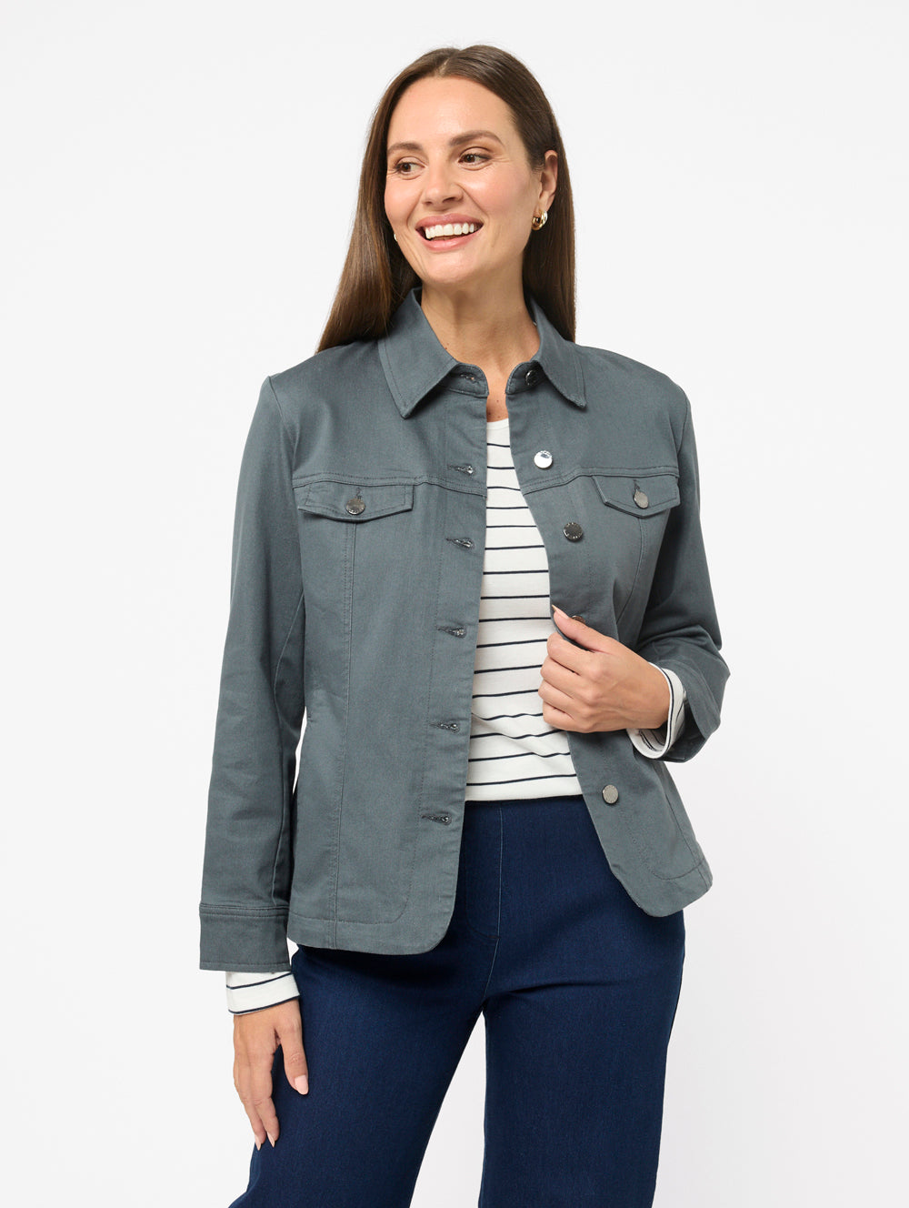Intense Denim Jacket-Tactilefable
