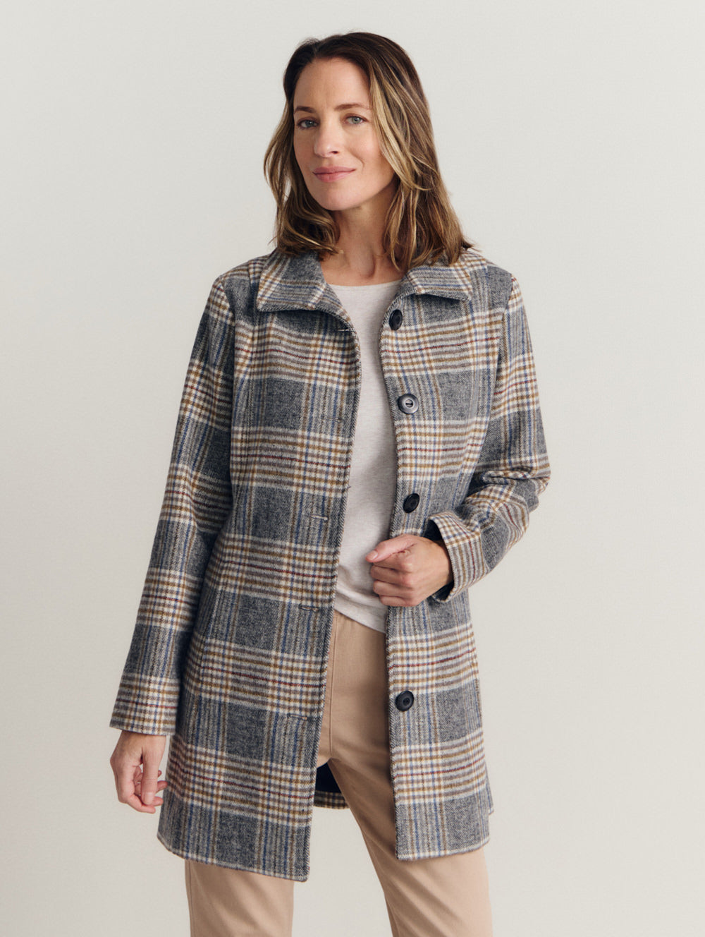 Darcey Long Line Jacket-Tactilefable