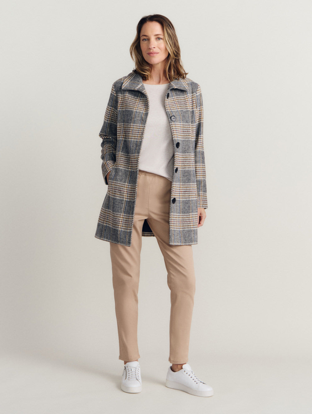 Darcey Long Line Jacket-Tactilefable