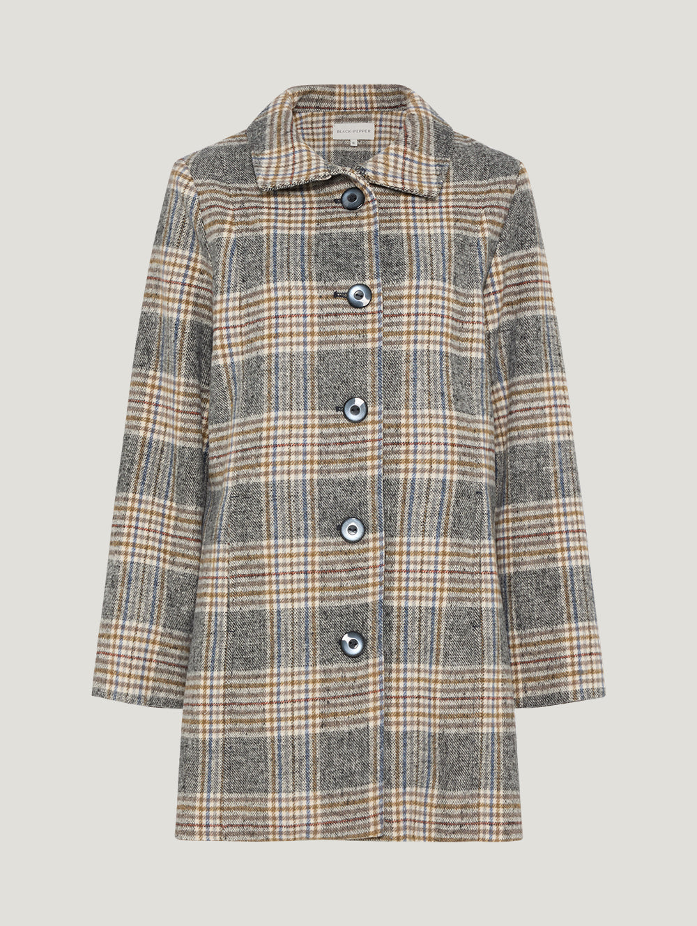 Darcey Long Line Jacket-Tactilefable