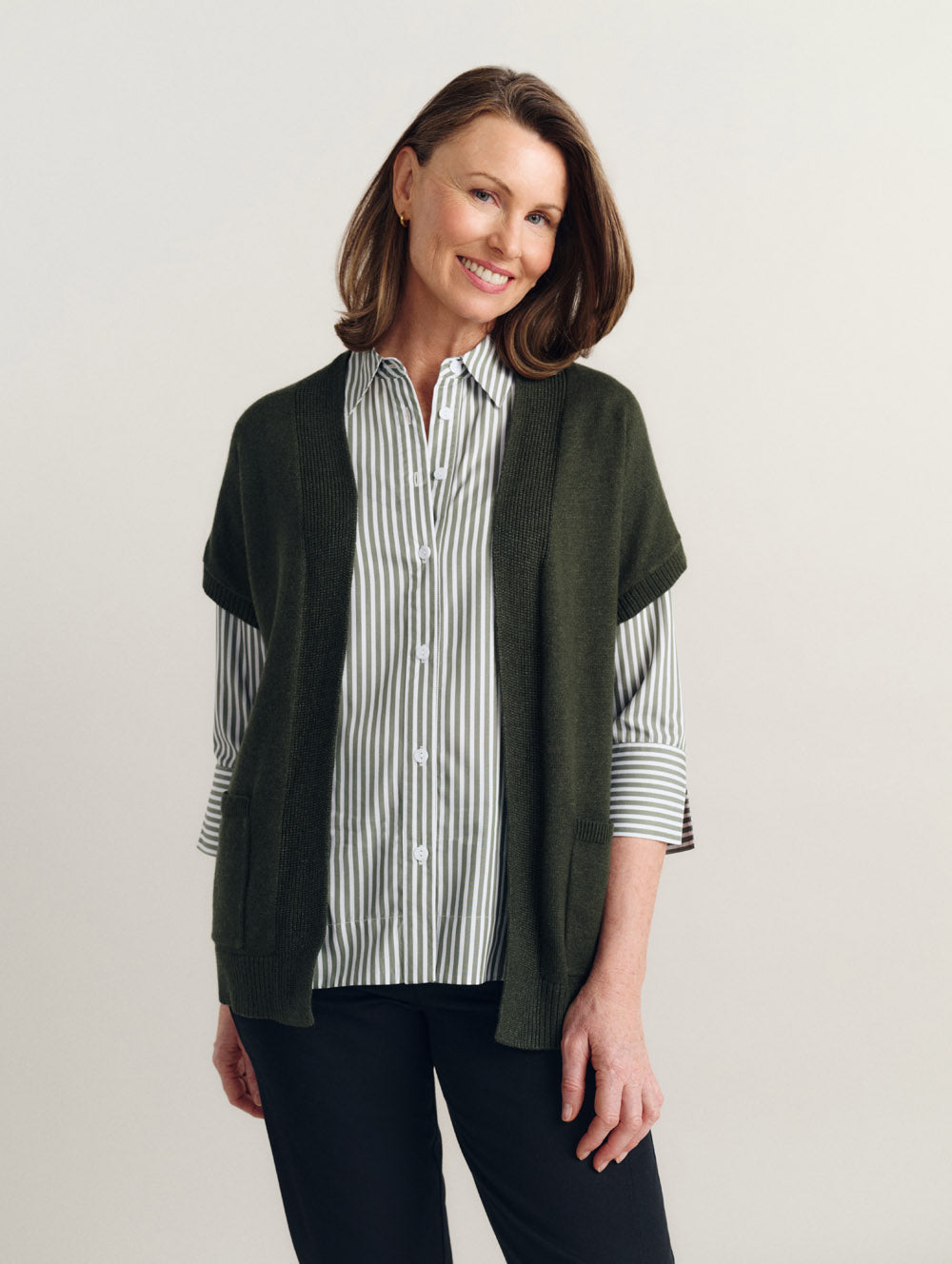 Elmira Knit Vest-Tactilefable