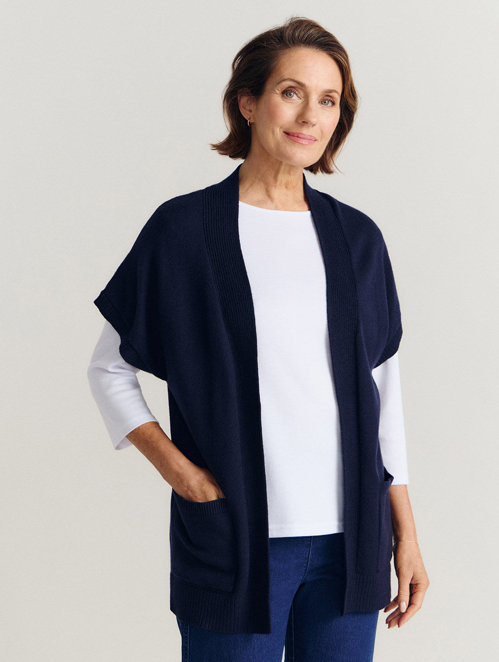 Elmira Knit Vest-Tactilefable