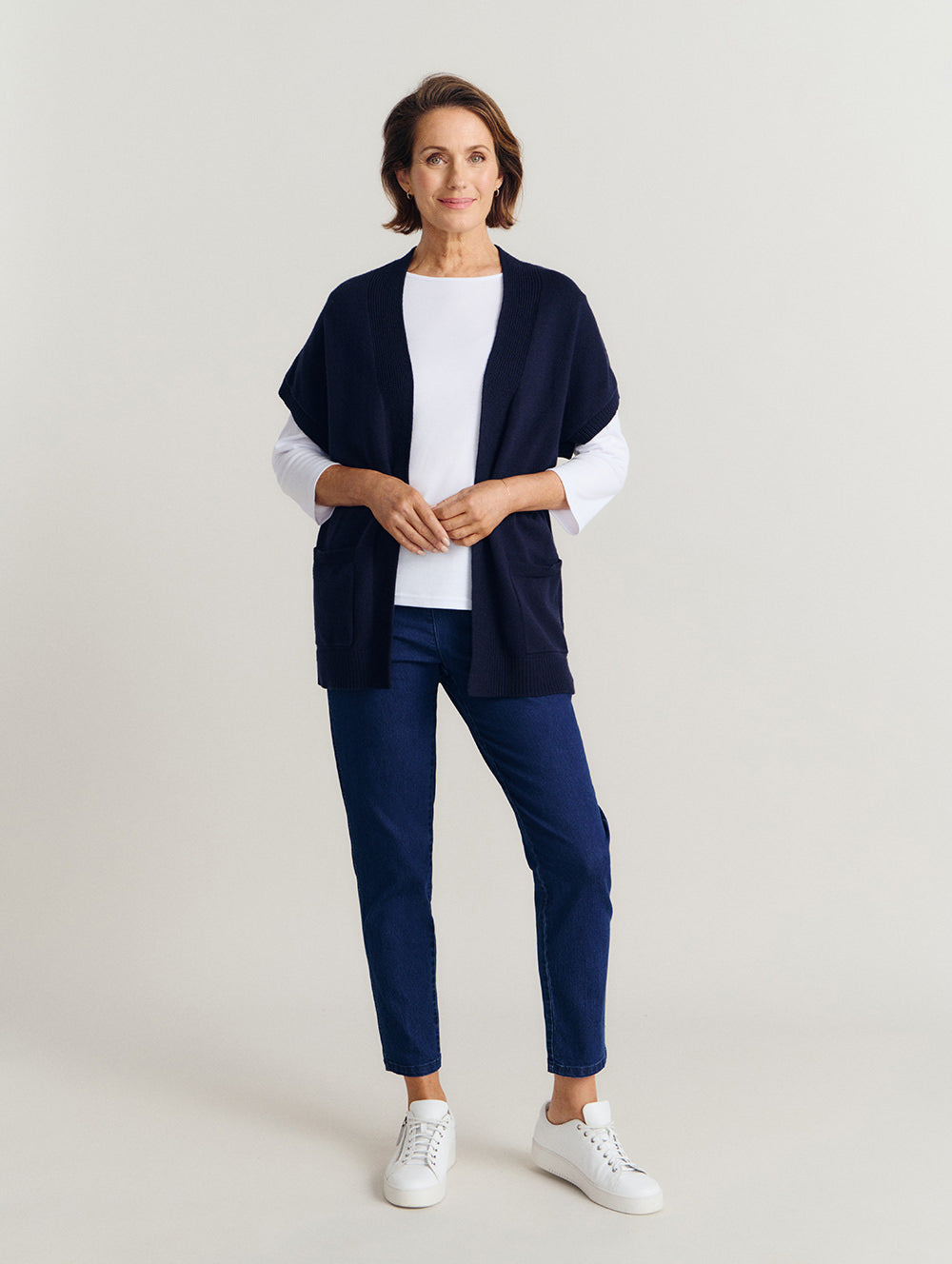 Elmira Knit Vest-Tactilefable