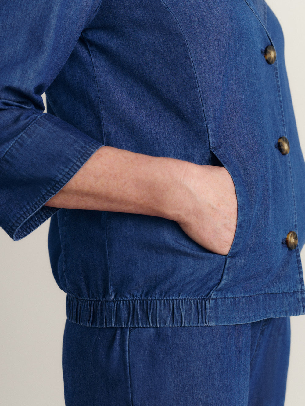  3/4 Sleeve Jacket-Tactilefable