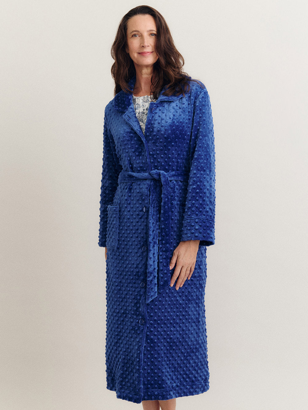 Spotty Dressing Gown-Tactilefable