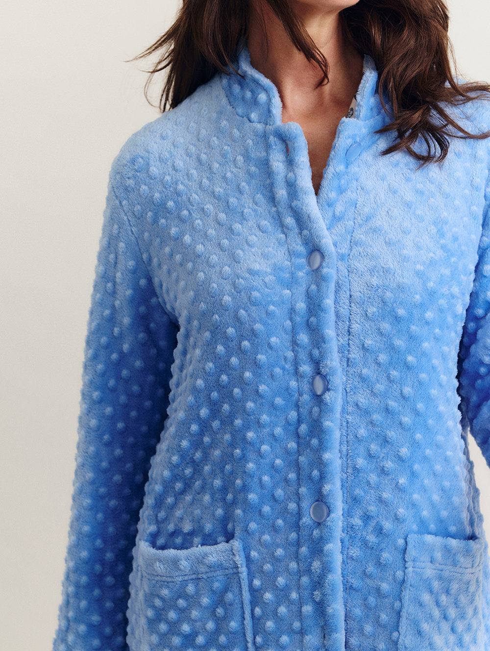 Spotty Bedjacket-Tactilefable