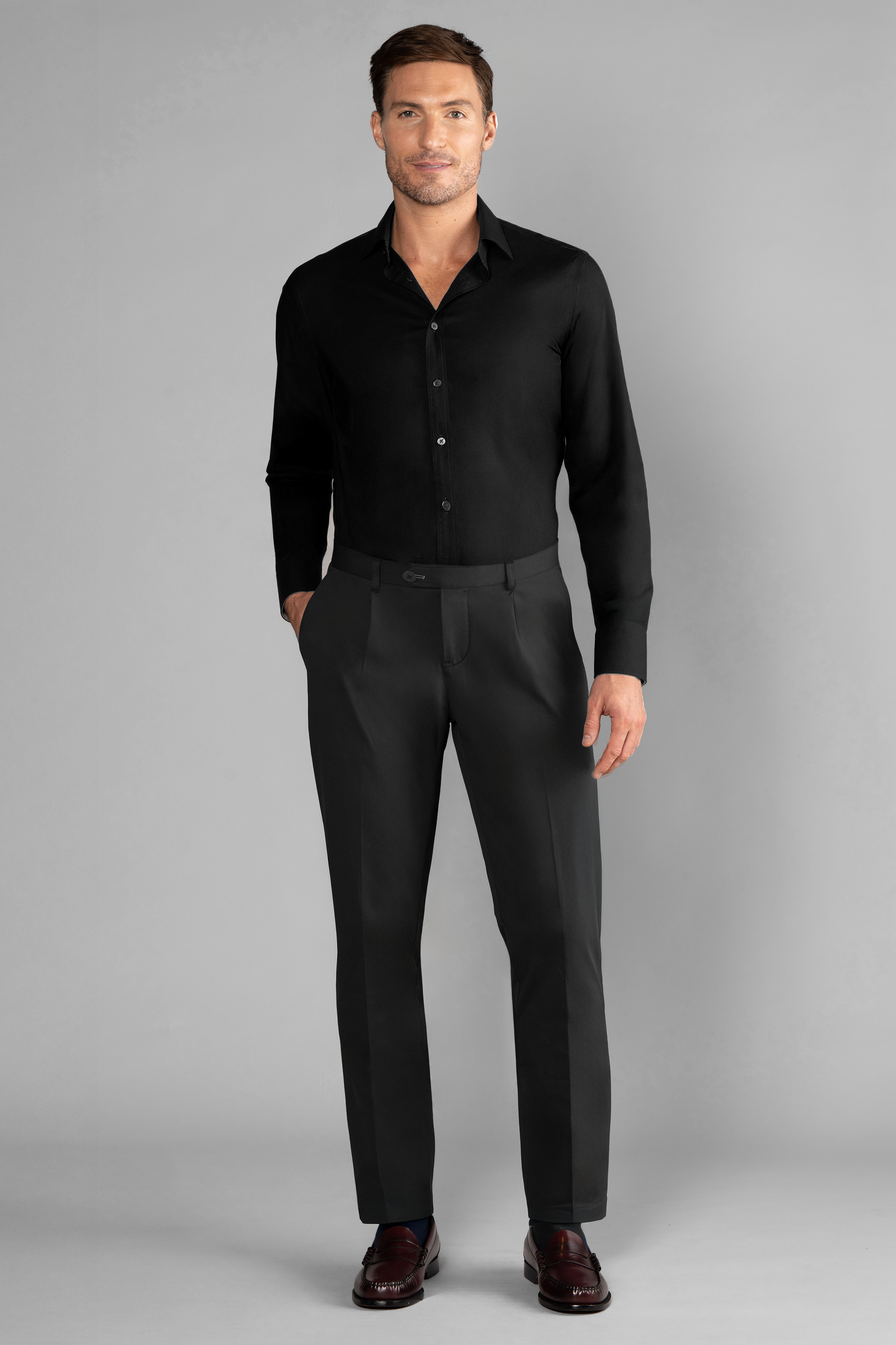 The Event Shirt Solid Black