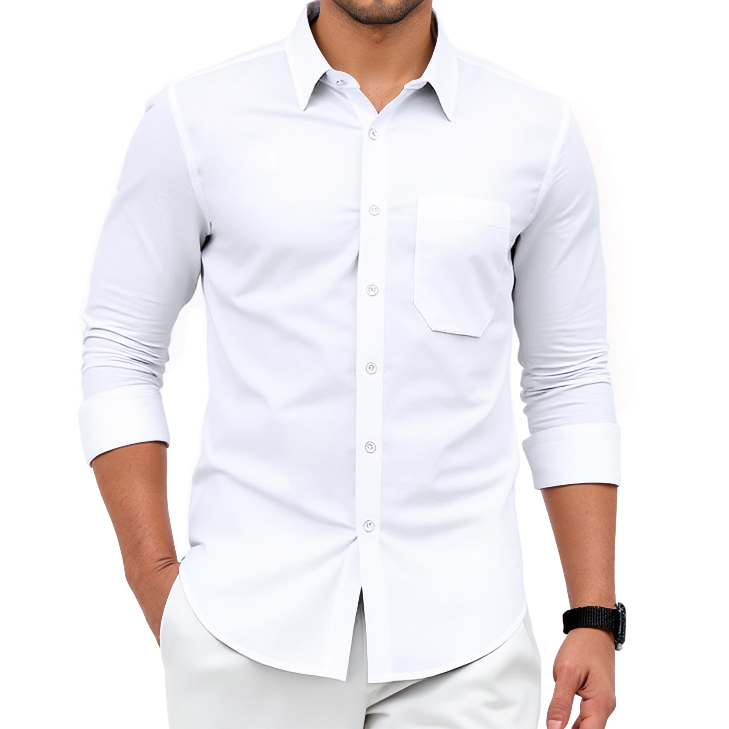  Men's Dress Shirt for Corporate Workwear-Tactilefable