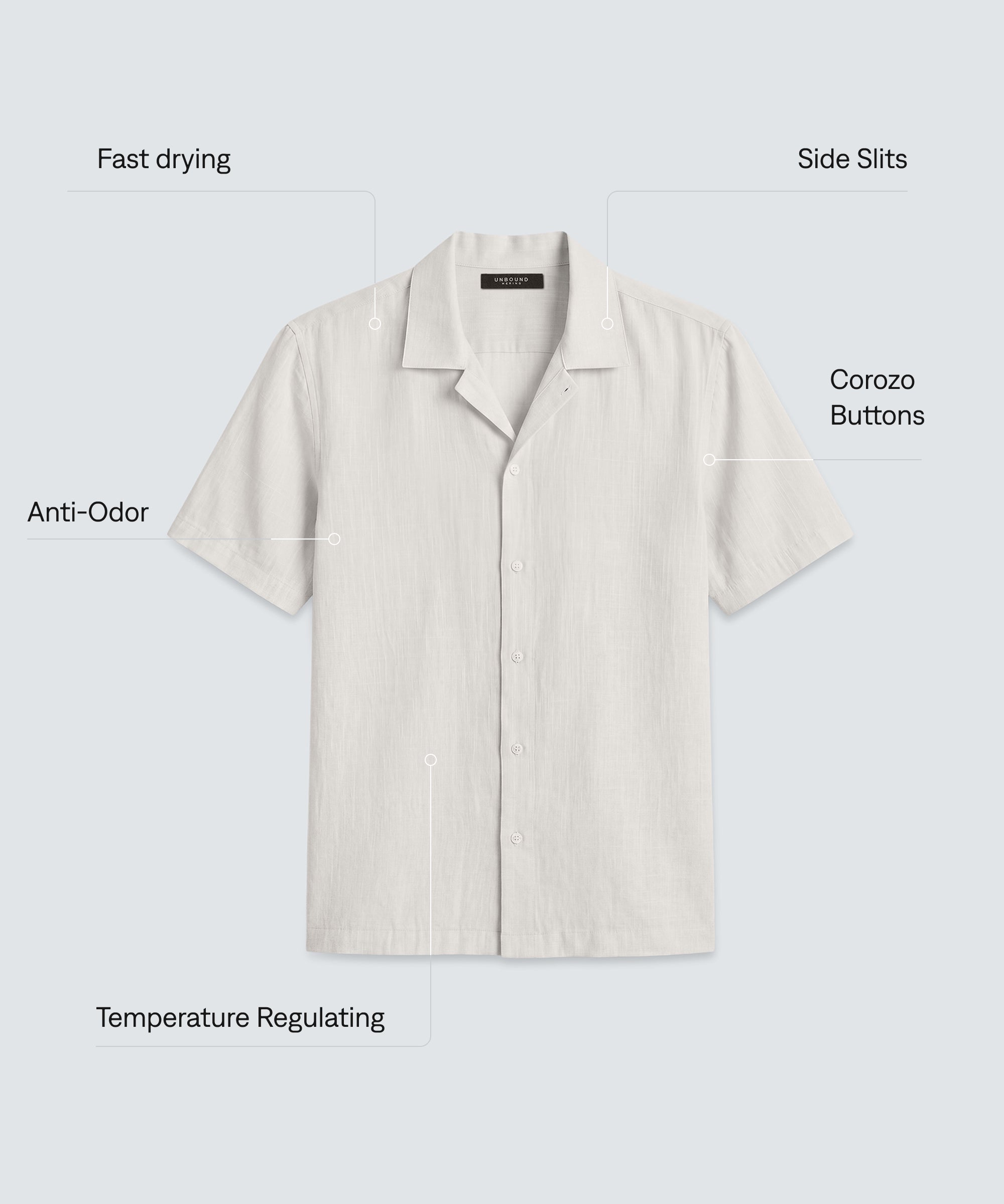 Men's Linen Tropical Shirt