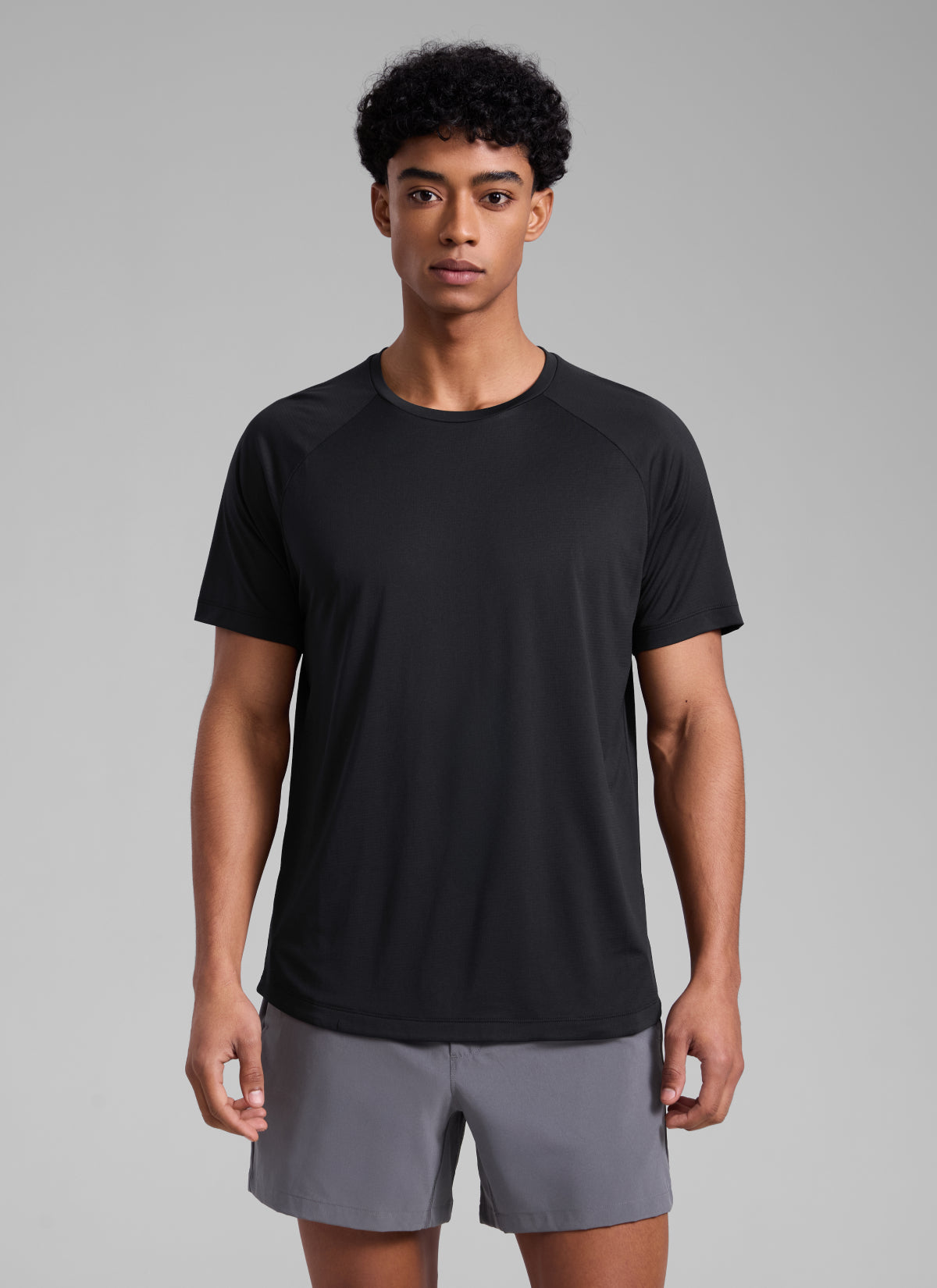 Lightweight Quick Dry Short sleeves Round Neck-Tactilefable