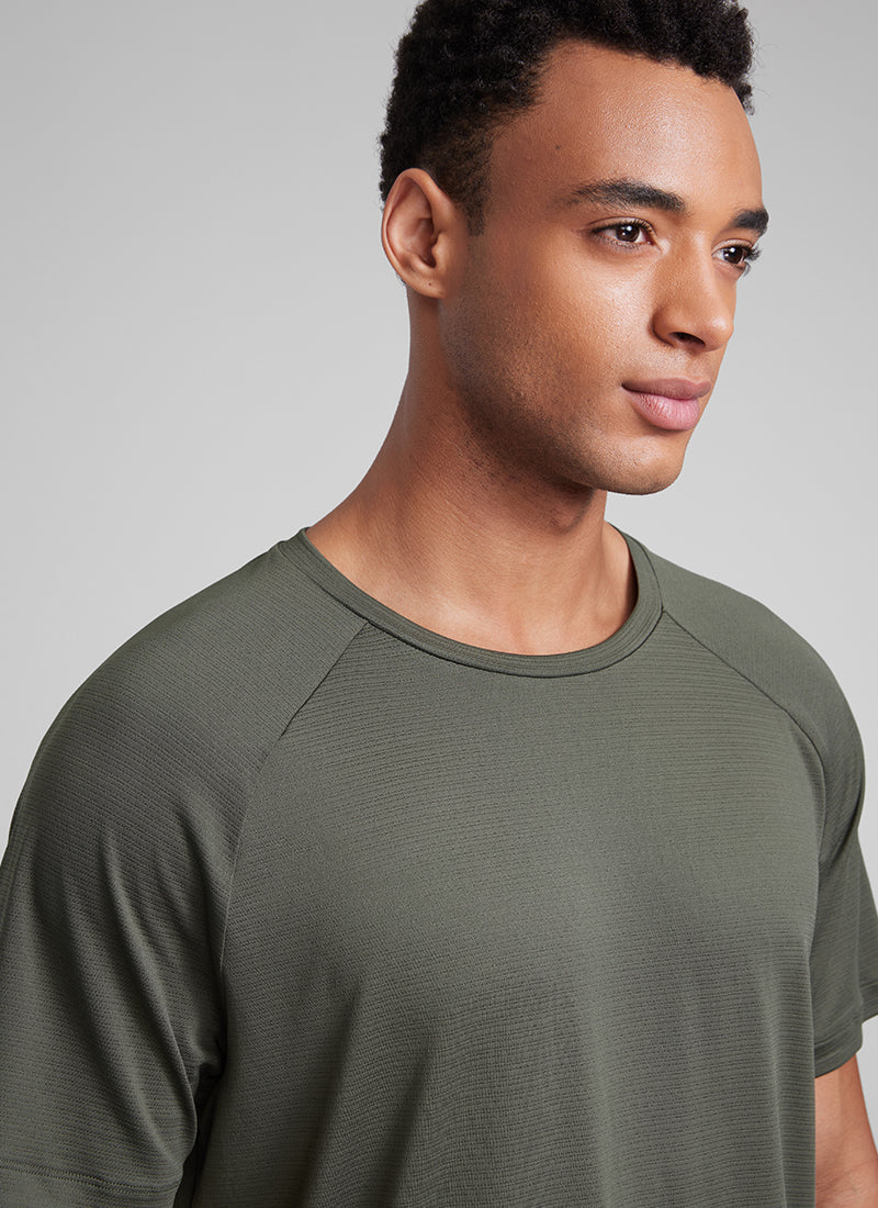 Lightweight Quick Dry Short Sleeves Crew Neck-Tactilefable