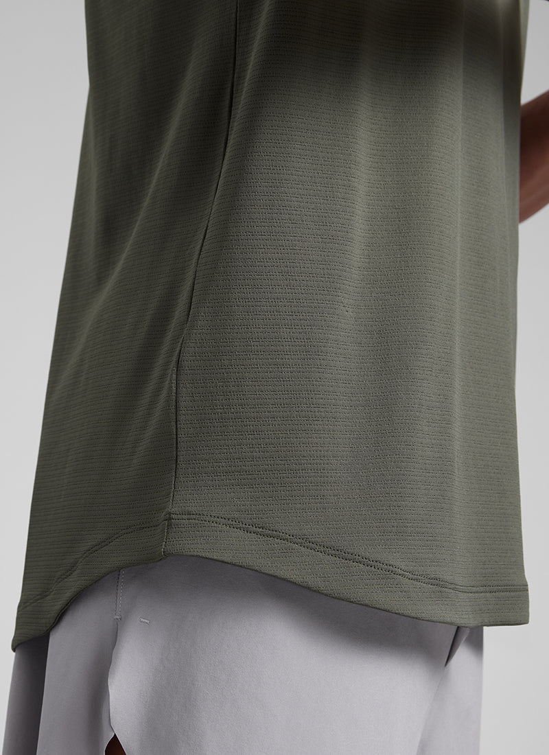 Lightweight Quick Dry Short Sleeves Crew Neck-Tactilefable