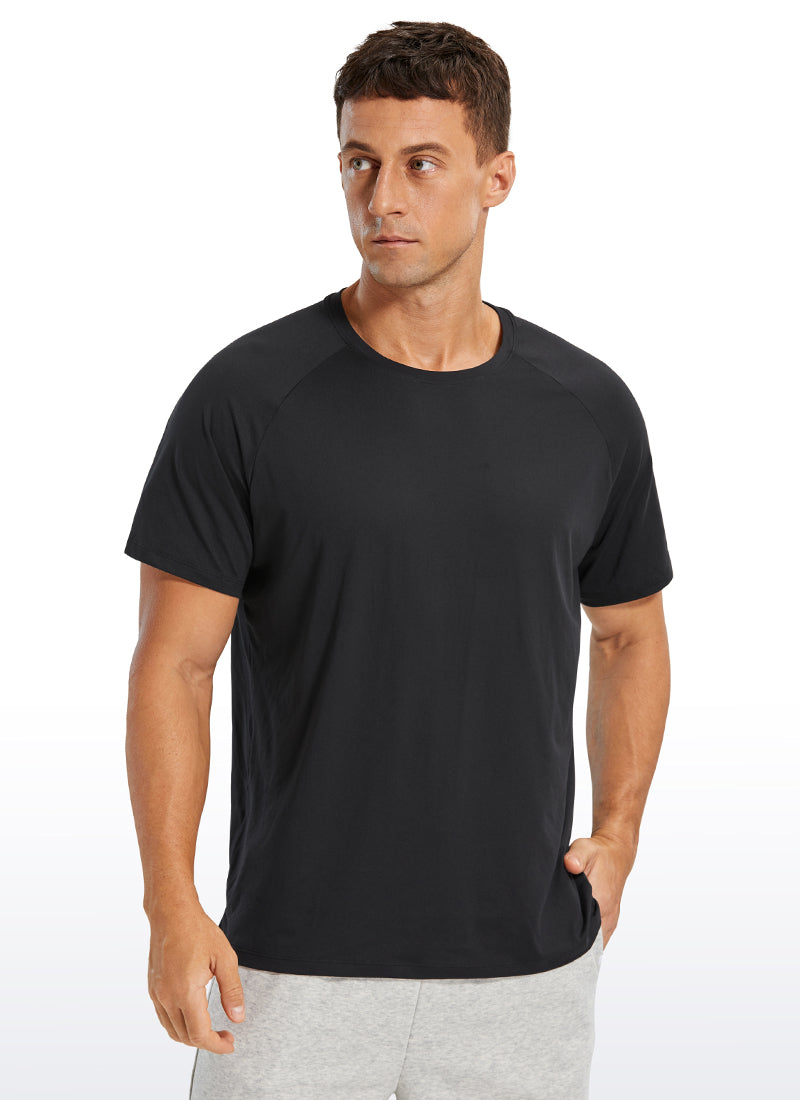 Workout Short Sleeve Round Neck-Tactilefable