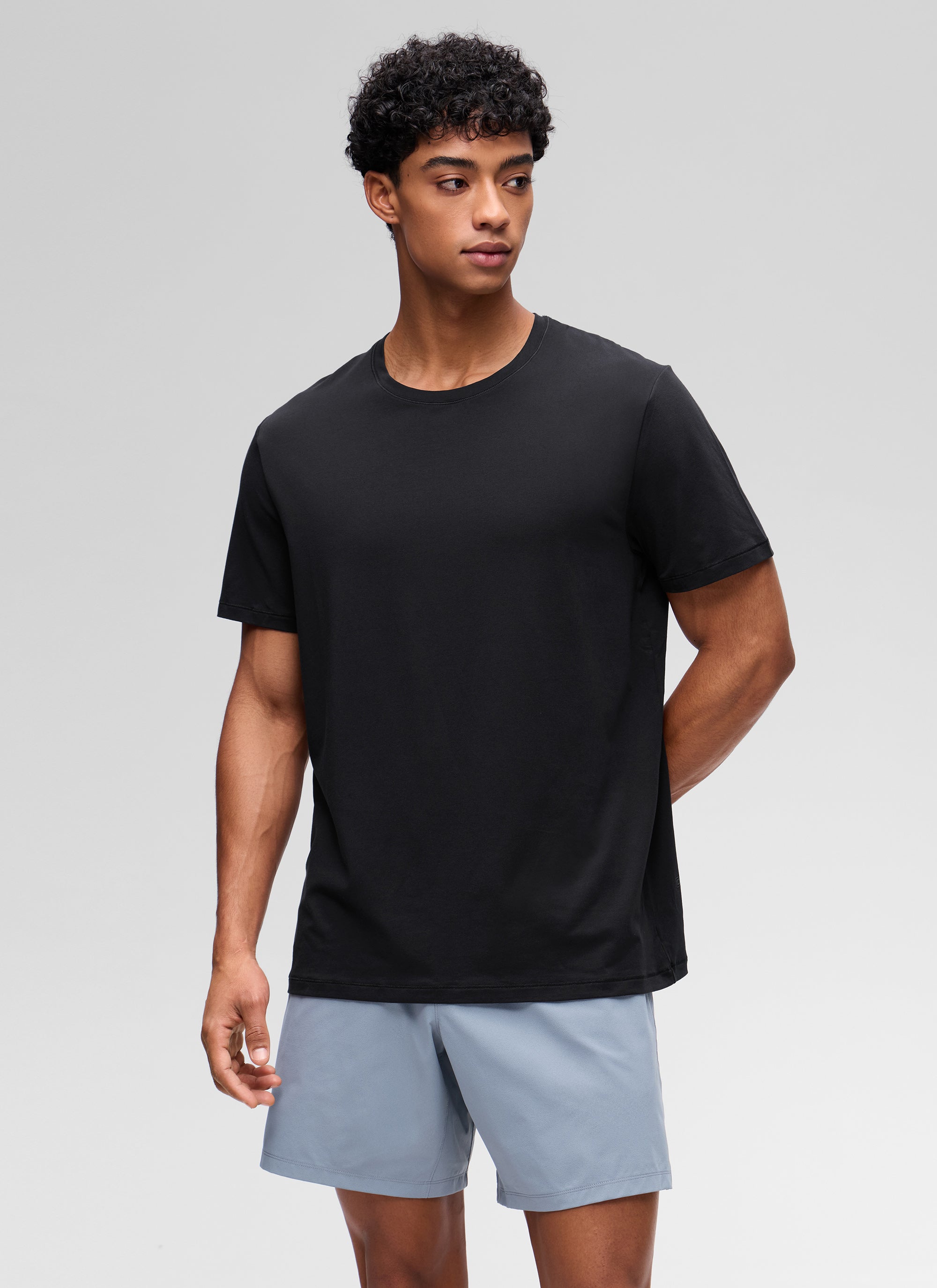 Poly Cotton-Blend Lightweight Short Sleeve-Tactilefable