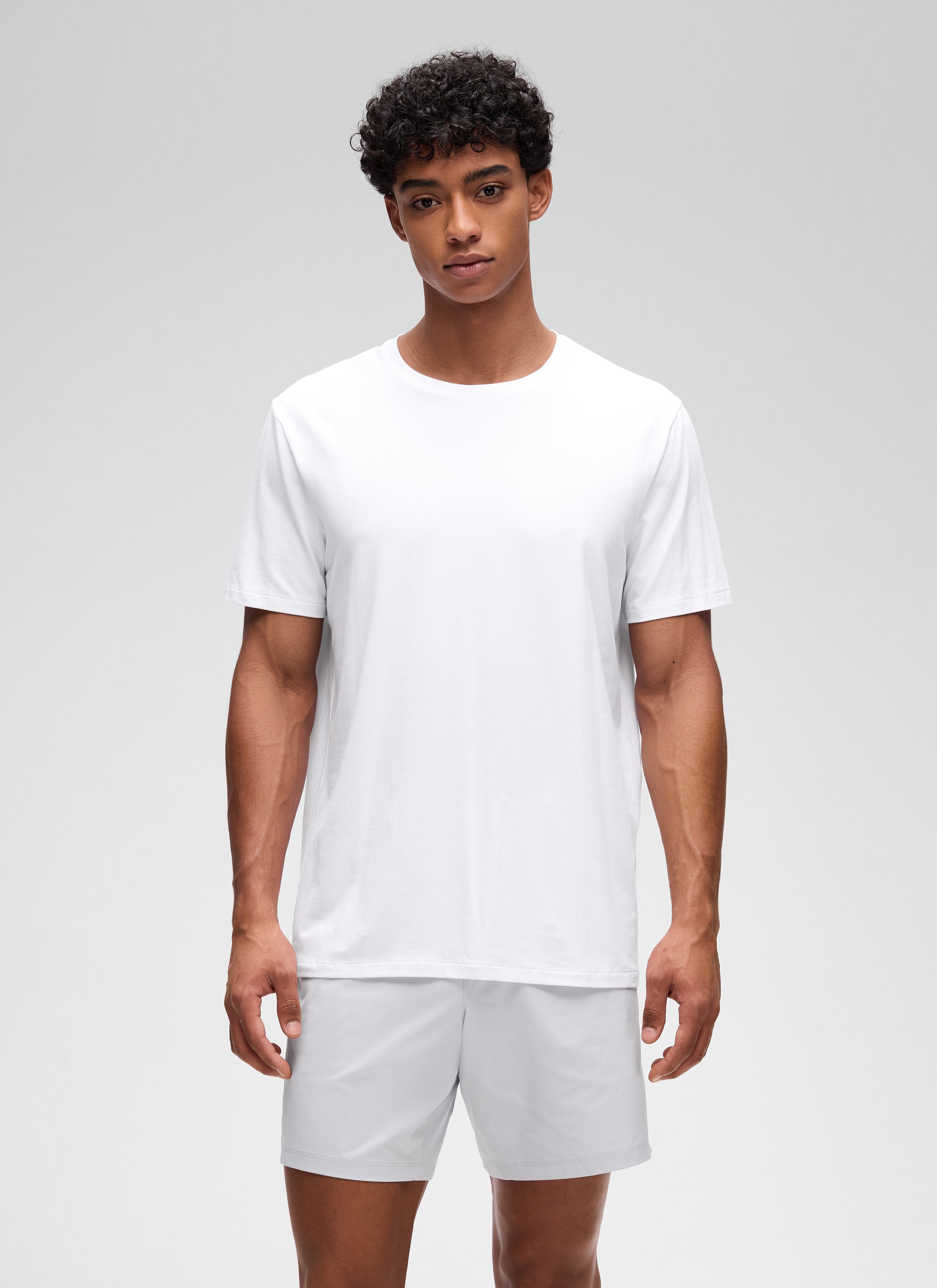 Poly Cotton-Blend Lightweight Short Sleeve-Tactilefable