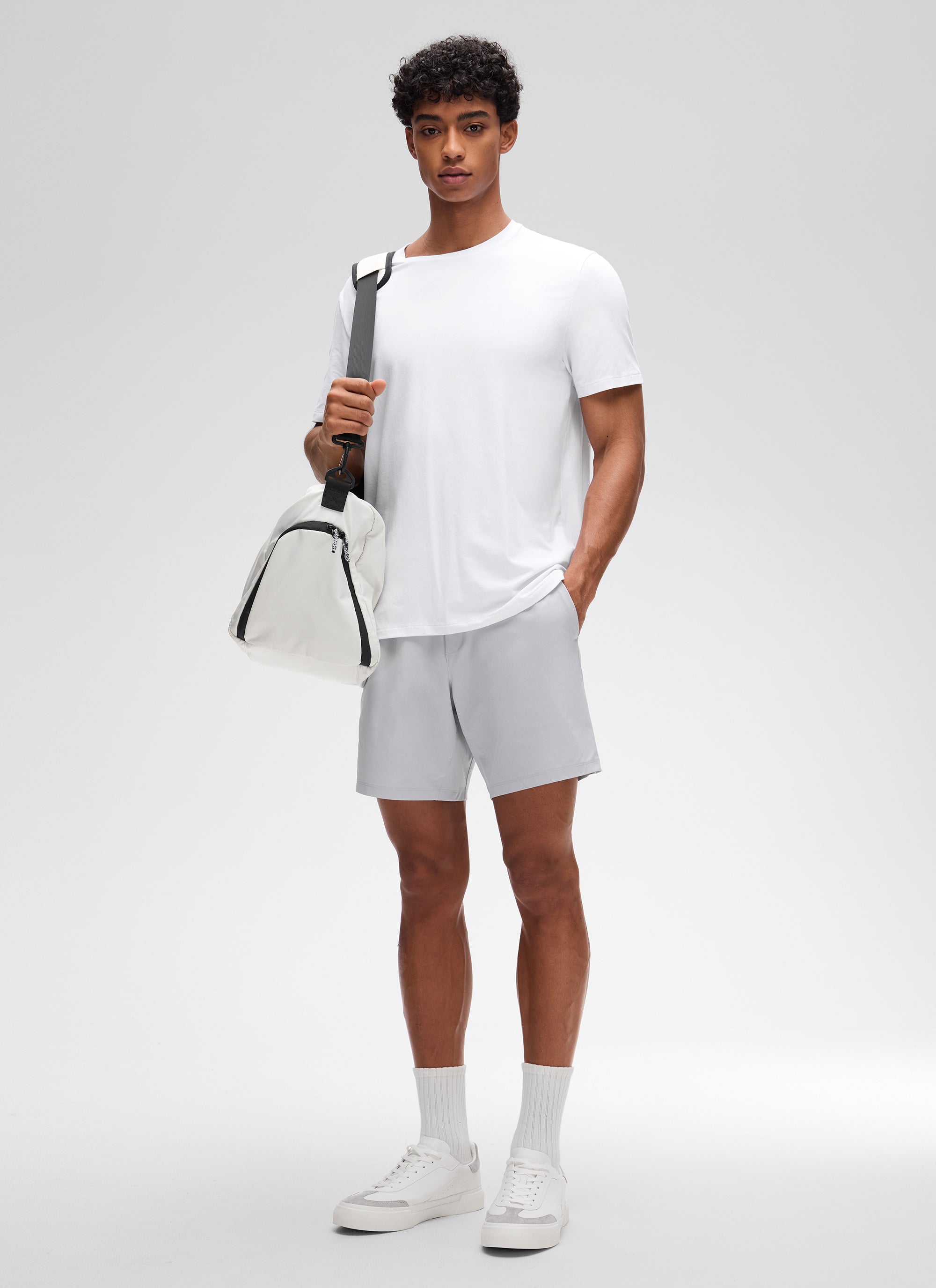 Poly Cotton-Blend Lightweight Short Sleeve-Tactilefable