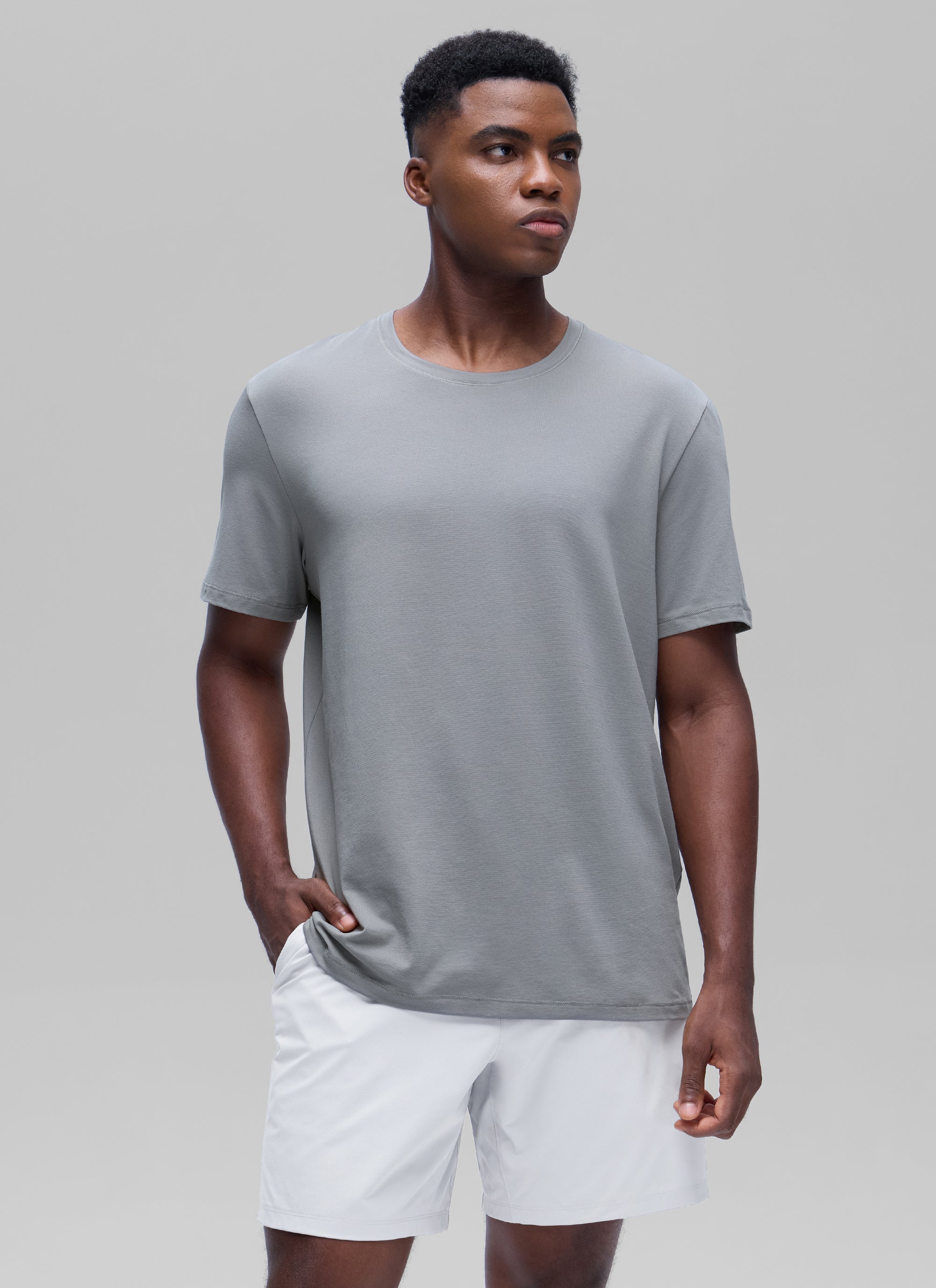 Poly Cotton-Blend Lightweight Short Sleeve-Tactilefable