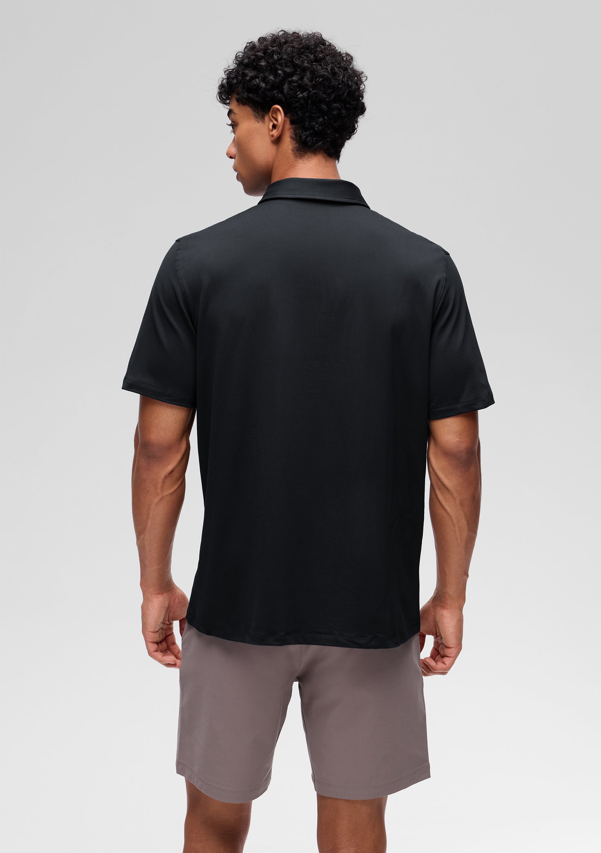 Cloud Jersey Breathable Polo Short Sleeve-Tactilefable