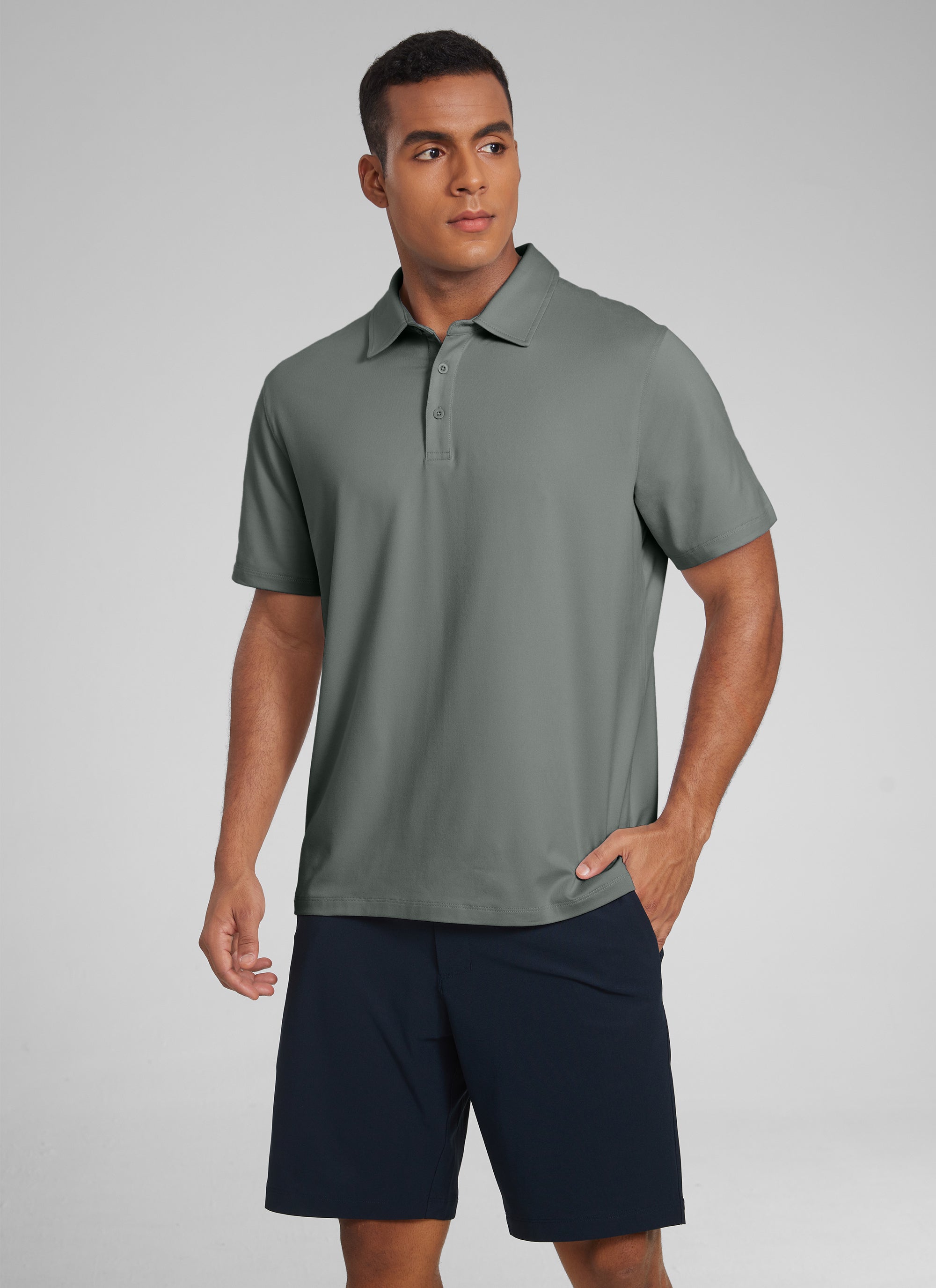 Cloud Jersey Breathable Polo Short Sleeve-Tactilefable