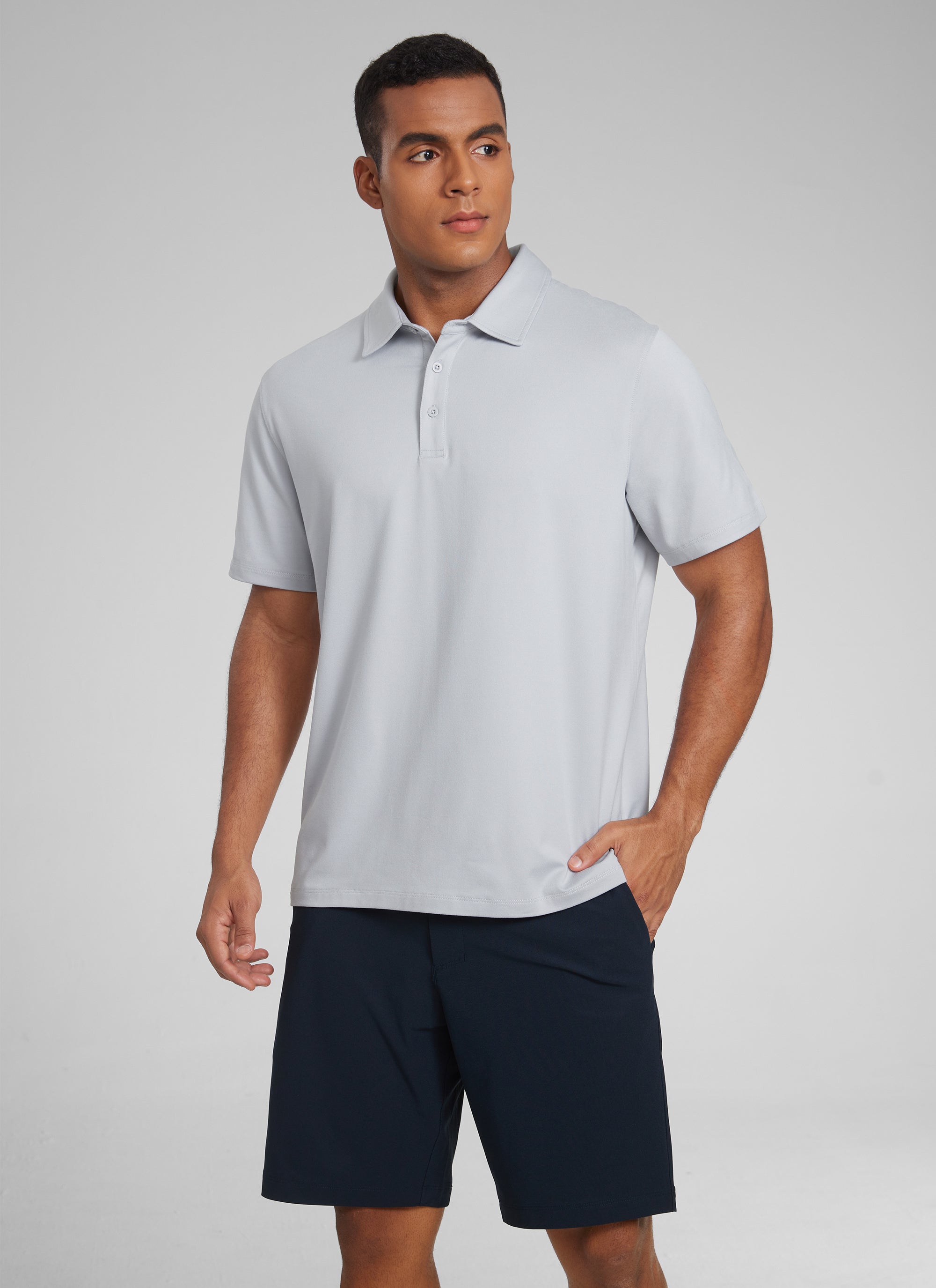 Cloud Jersey Breathable Polo Short Sleeve-Tactilefable