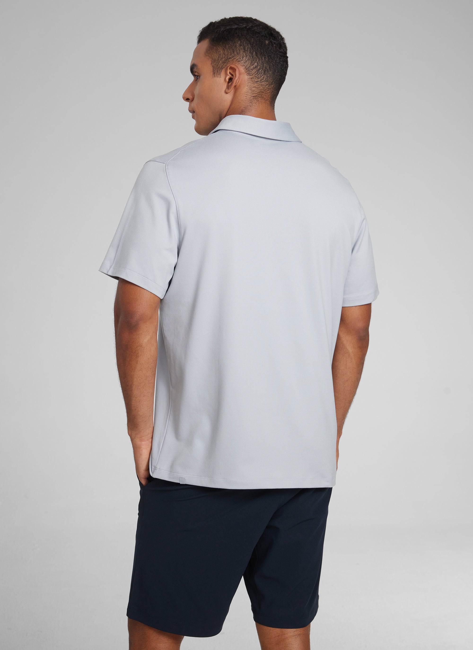 Cloud Jersey Breathable Polo Short Sleeve-Tactilefable