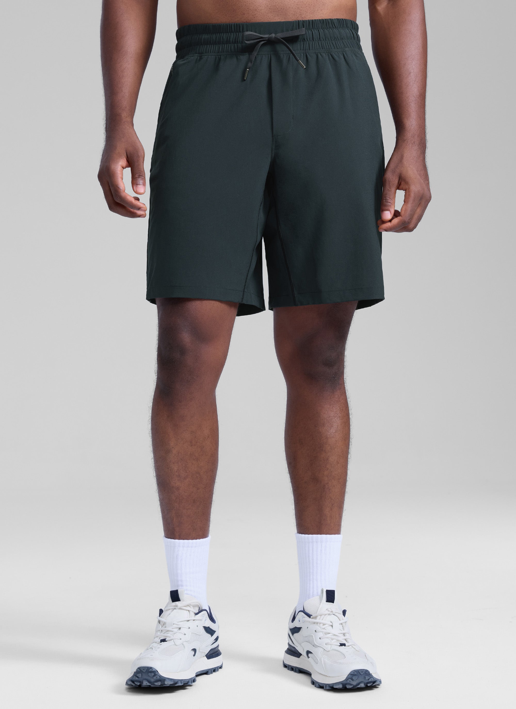 Feathery-Fit Linerless Athletic Shorts 9''-Tactilefable